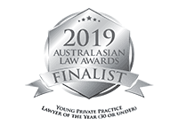 Australasian Law Awards - Young Private Practice Lawyer of the Year (30 or under) - Finalist